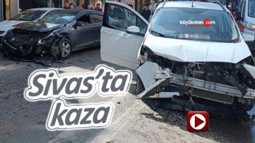 Sivas’ta trafik kazası