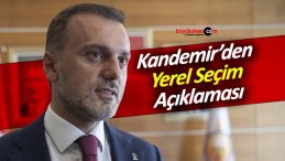 AK Parti Teşkilat Başkanından Yerel Seçim Açıklaması