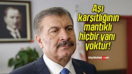 Aşı karşıtlığının mantıklı hiçbir yanı yoktur!