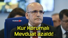 Kur Korumalı Mevduat azaldı!