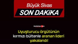 Uyuşturucu örgütünün kırmızı bültenle aranan lideri yakalandı!