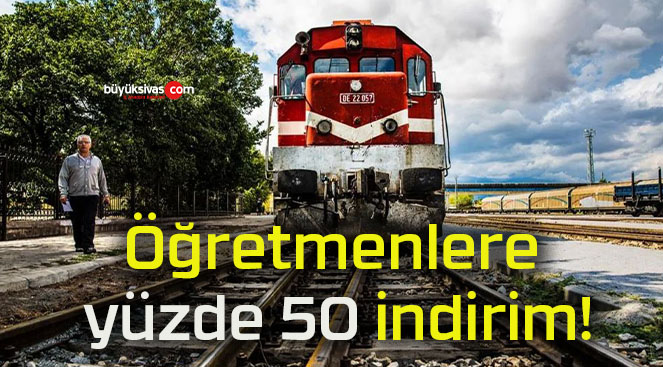 Öğretmenlere yüzde 50 indirim!