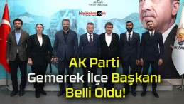 AK Parti Gemerek İlçe Başkanı Belli Oldu!