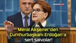 Meral Akşener’den Cumhurbaşkanı Erdoğan’a sert salvolar!