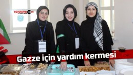 Sivas İlahiyat Fakültesi’nde Gazze için yardım kermesi