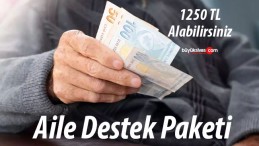 Aile Destek Paketi ile 2024 yılında da 1250 lira alabilirsiniz