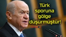 Türk sporuna gölge düşürmüştür!