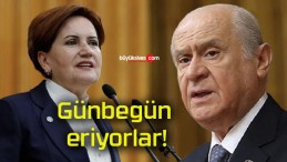 Günbegün eriyorlar!