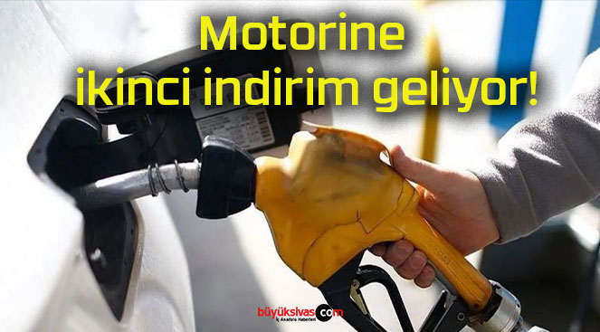 Motorine ikinci indirim geliyor!