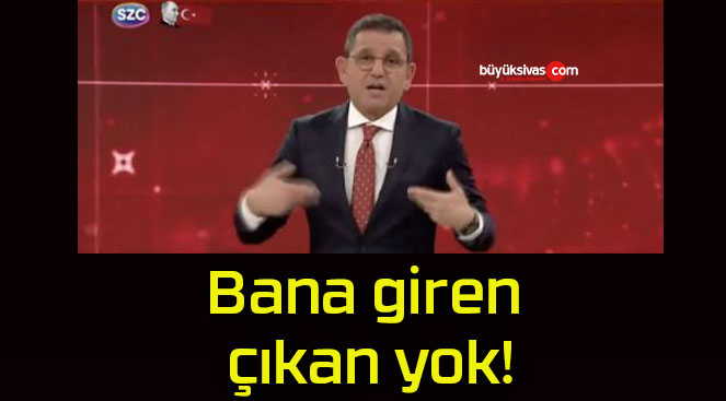 Bana giren çıkan yok!