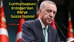 Cumhurbaşkanı Erdoğan’dan BM’ye Gazze tepkisi!