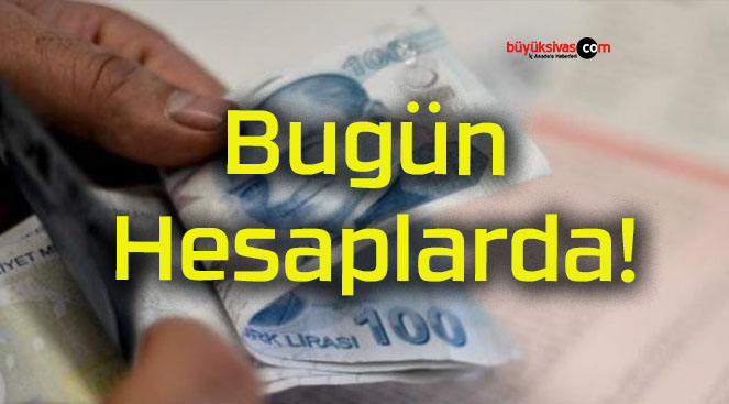 Çalışan emeklilerin hesaplarına 5 bin TL ikramiye bugün yatırılacak!