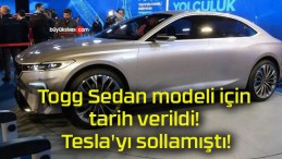 Togg Sedan modeli için tarih verildi! Tesla’yı sollamıştı!