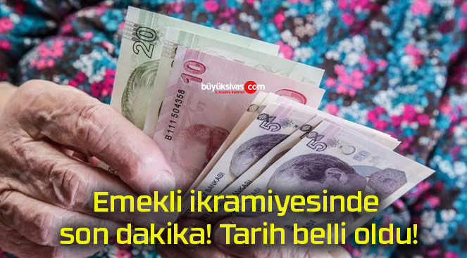 Emekli ikramiyesinde son dakika! Tarih belli oldu!