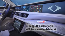 Togg 10 dakika şarjla 400 km menzil gidebilecek