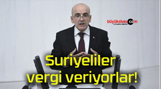 Suriyeliler vergi veriyorlar!