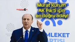 Murat Kurum AK Parti için en doğru aday!