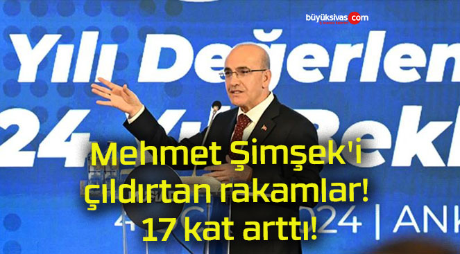 Mehmet Şimşek’i çıldırtan rakamlar! 17 kat arttı!