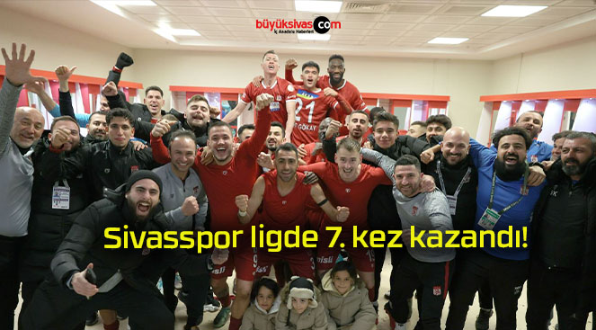 Sivasspor ligde 7. kez kazandı!