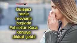 Bulaşıcı nezle mevsimi başladı! Fahrettin Koca konuya dikkat çekti!