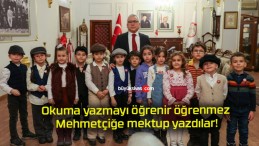 Okuma yazmayı öğrenir öğrenmez Mehmetçiğe mektup yazdılar!