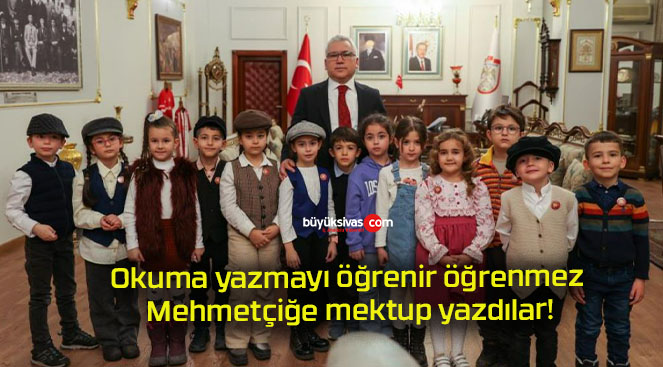 Okuma yazmayı öğrenir öğrenmez Mehmetçiğe mektup yazdılar!