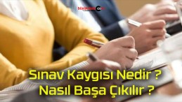 Sınav Kaygısı Nedir ? Nasıl Başa Çıkılır ?