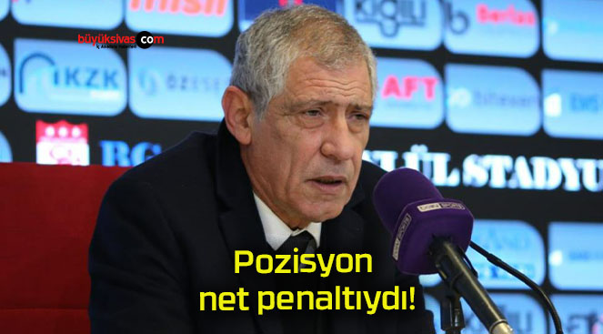 Pozisyon net penaltıydı!