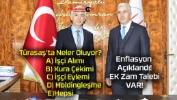 TÜRASAŞ işçilerinden eylem!