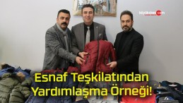 Esnaf Teşkilatından Yardımlaşma Örneği!