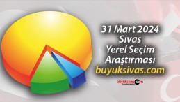 31 Mart 2024 Sivas Yerel Seçim Araştırması – buyuksivas.com