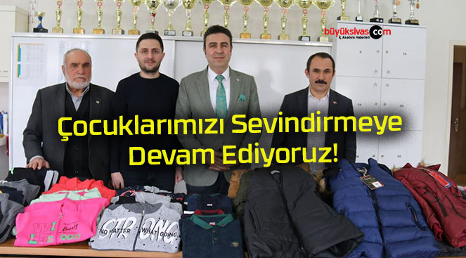 Çocuklarımızı Sevindirmeye Devam Ediyoruz!