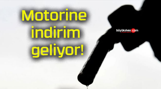 Motorine indirim geliyor!