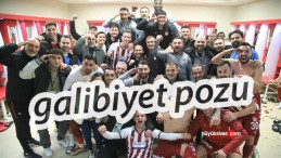 Sivasspor’dan galibiyet pozu