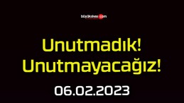 6 Şubat depremlerinin yıl dönümü! Kaybedilen canlar anıldı!