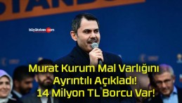 Murat Kurum Mal Varlığını Ayrıntılı Açıkladı! 14 Milyon TL Borcu Var!
