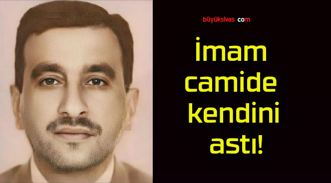 İmam camide kendini astı!