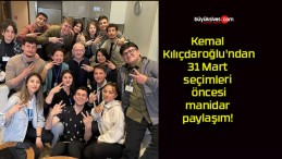 Kemal Kılıçdaroğlu’ndan 31 Mart seçimleri öncesi manidar paylaşım!