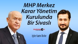 MHP Merkez Karar Yönetim Kurulunda Bir Sivaslı