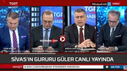 TBMM AK Parti Grup Başkanı Abdullah Güler TGRT Haber’de Canlı Yayında