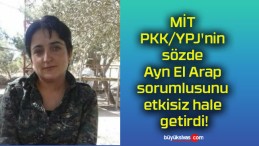 MİT PKK/YPJ’nin sözde Ayn El Arap sorumlusunu etkisiz hale getirdi!