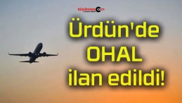 Ürdün’de OHAL ilan edildi!