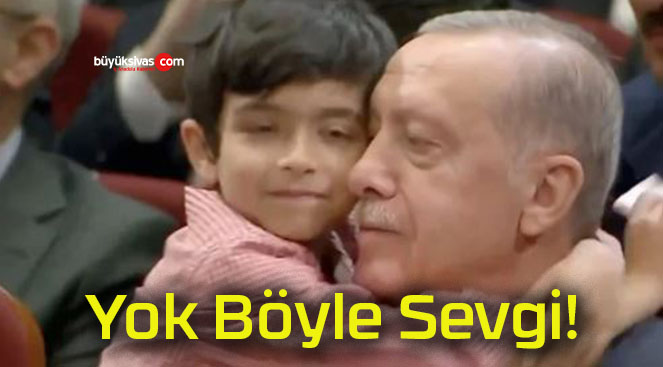 Küçük çocuğun Cumhurbaşkanı Erdoğan’a olan sevgisi yürekleri ısıttı!