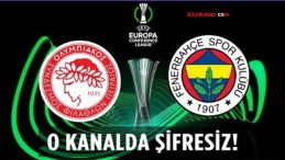 Olympiakos – Fenerbahçe çeyrek final maçını şifresiz yayınlıyor! İşte o kanal!