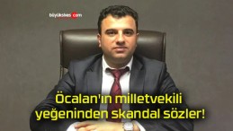 Öcalan’ın milletvekili yeğeninden skandal sözler!