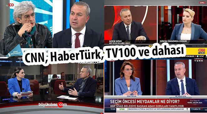 Adem Uzun, HaberTürk, CNN, TV 100, Haberlercom’da… Ama nasıl?