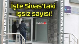 İşte Sivas’taki işsiz sayısı!