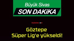 Göztepe Süper Lig’e yükseldi!