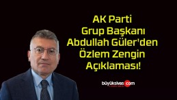 AK Parti Grup Başkanı Abdullah Güler’den Özlem Zengin Açıklaması!