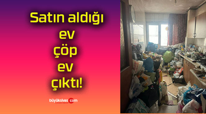 Satın aldığı ev çöp ev çıktı!